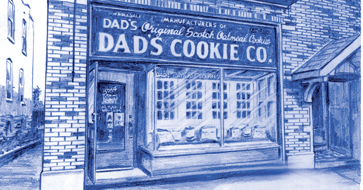 Dad's Cookie Co. storefront on Louisiana Avenue